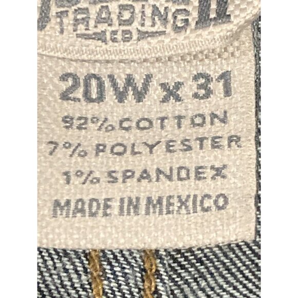 Deluth Trading Boot Cut Jeans Woman’s  20w Medium Wash Casual Denim - Picture 4 of 5